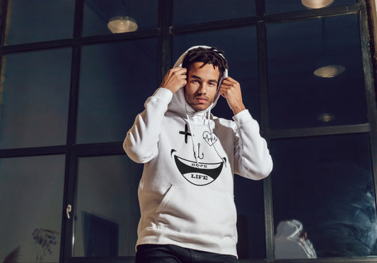 uh- Hope Life Smile Unisex Hoodie