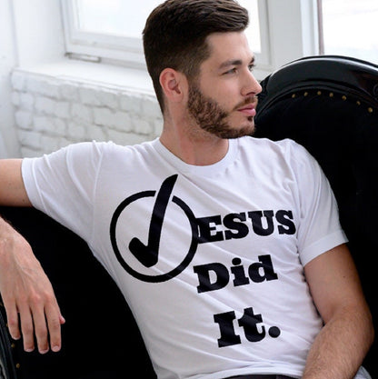 ut- Jesus Did It Tee