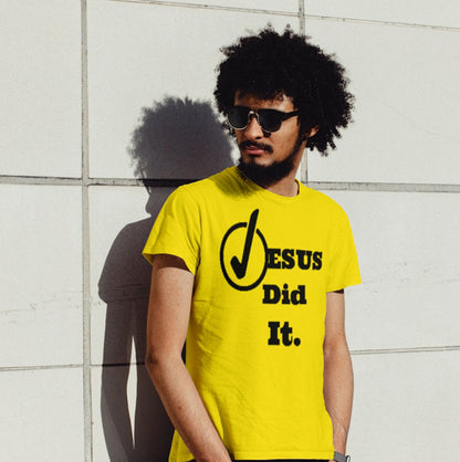 ut- Jesus Did It Tee